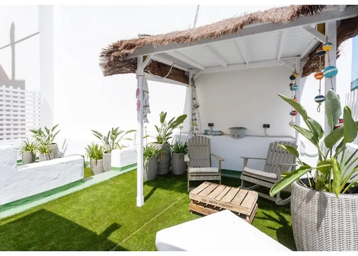 Terraza-Caleta Beach Home By Cadiz4Rentals